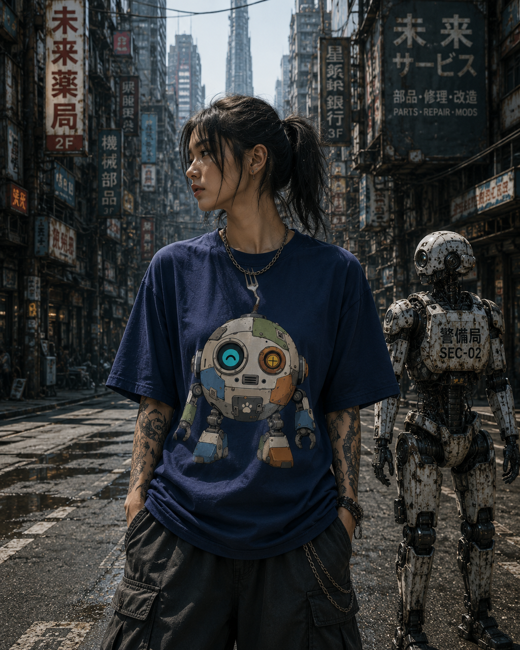 SCRAP BUDDY // Companion Robot Tee