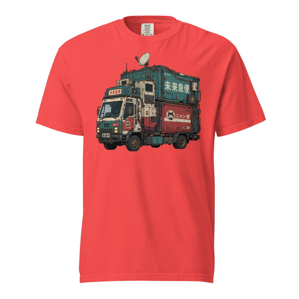 FUTURE EXPRESS // Cyberpunk Delivery Truck Tee