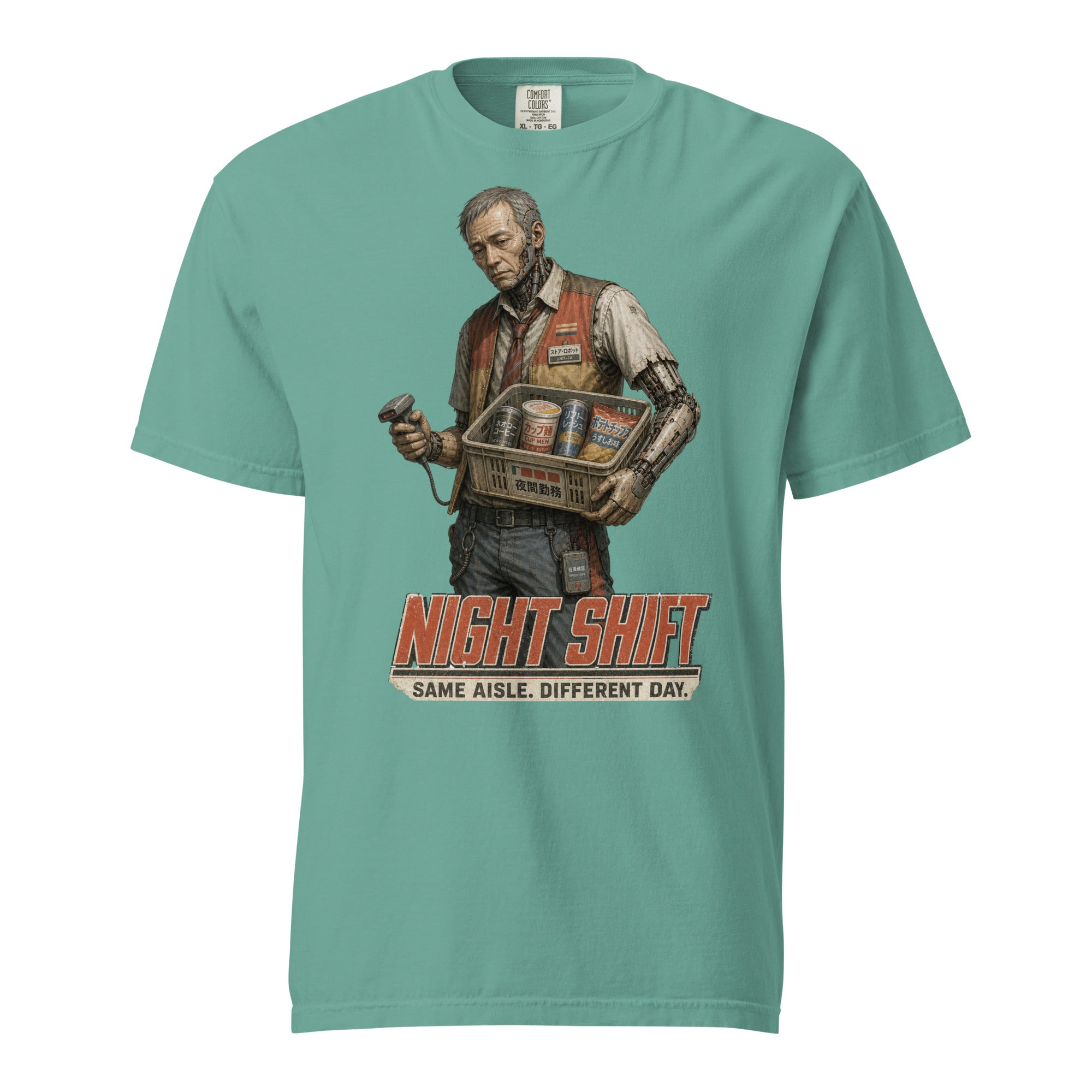 man_wearing_a_blue_graphic_t-shirt