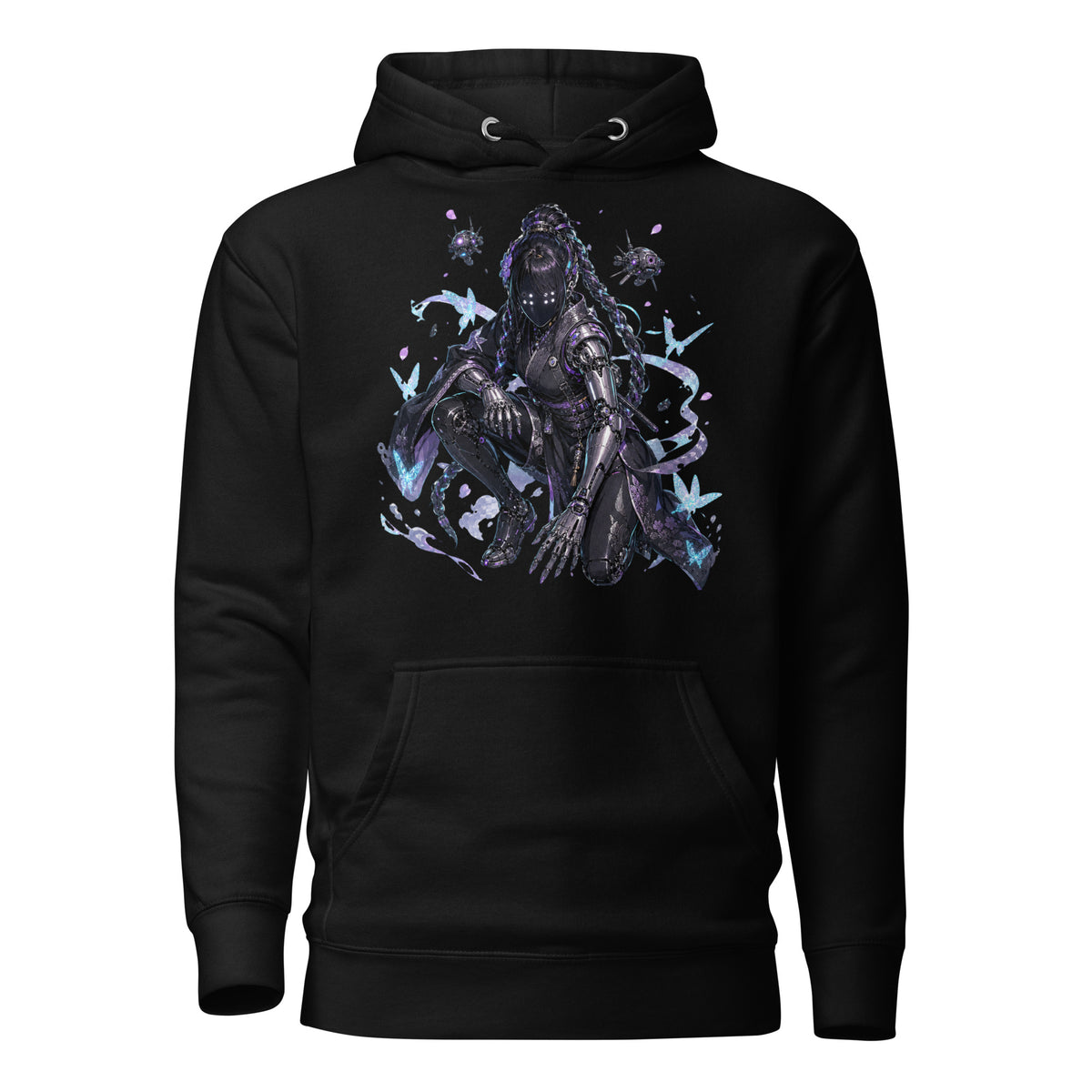 Cyberpunk Female Android Hoodie