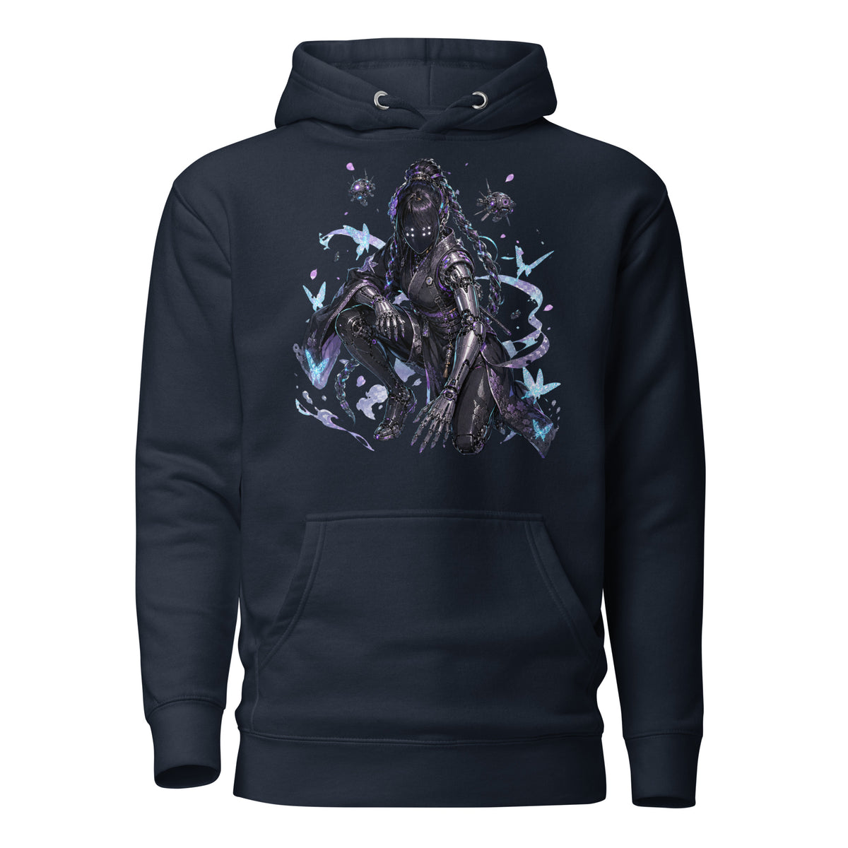 Cyberpunk Female Android Hoodie